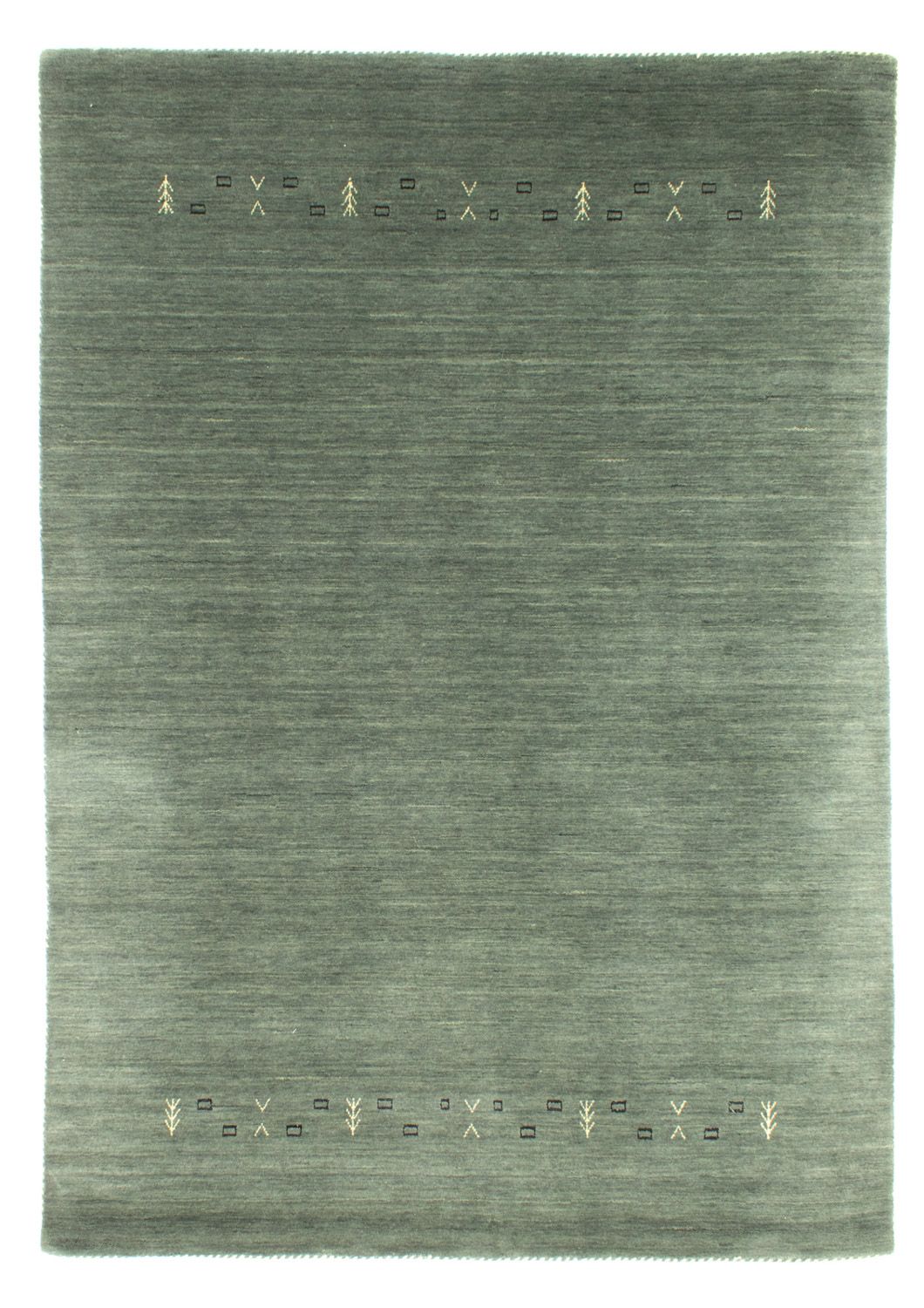 Gabbeh-tæppe - Softy - 201 x 146 cm - grå