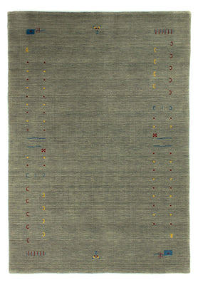 Gabbeh-tæppe - Softy - 201 x 141 cm - sølv