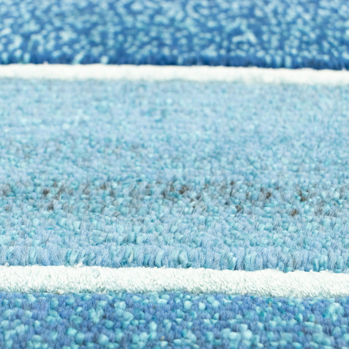 Nepal Tæppe - 181 x 123 cm - blå