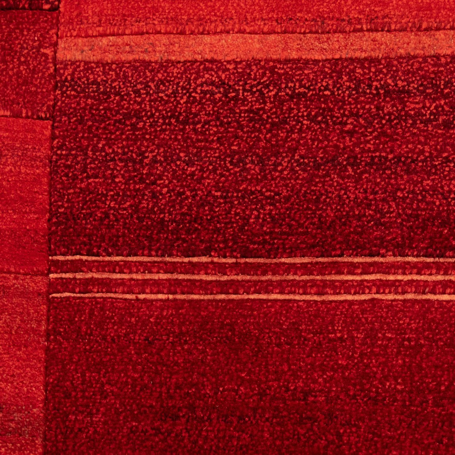 Løber Nepal Tæppe - 142 x 72 cm - rød