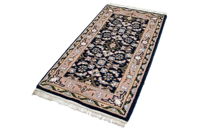 Orientalsk tæppe - 160 x 90 cm - blå