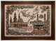 Billede tæppe 110x80cm - Orientalsk tæppe