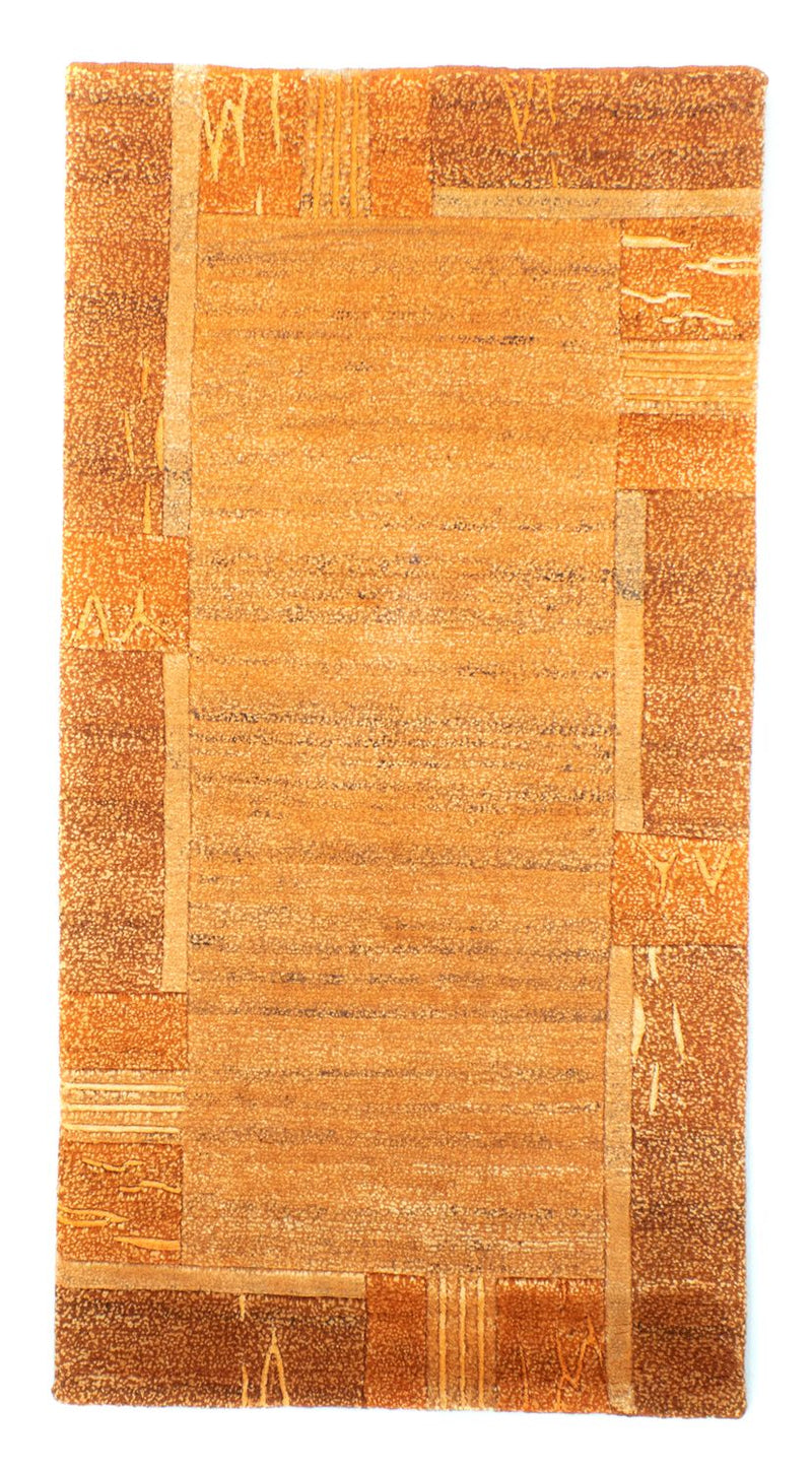 Nepal Tæppe - 140 x 72 cm - orange