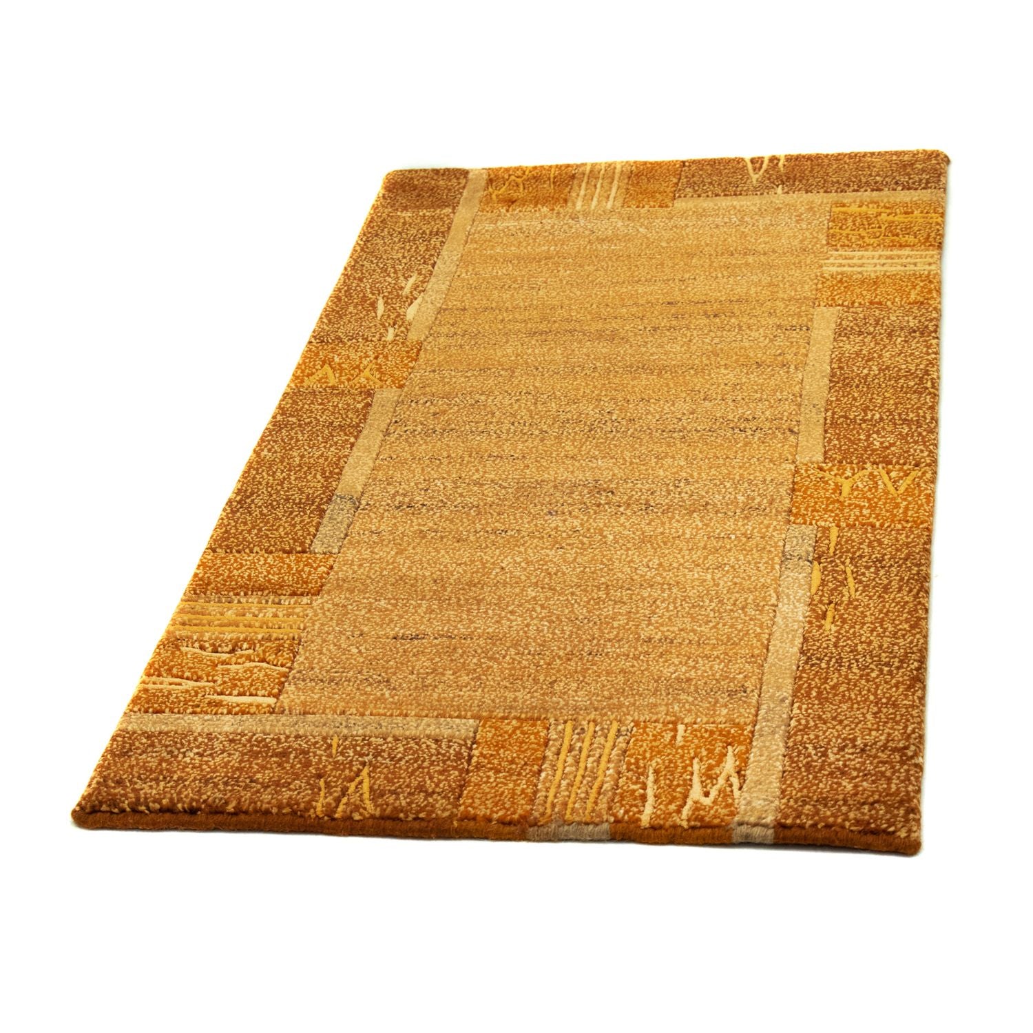 Nepal Tæppe - 140 x 72 cm - orange