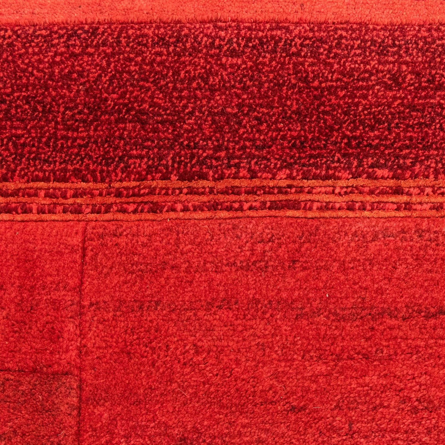 Nepal Tæppe - 138 x 72 cm - rød