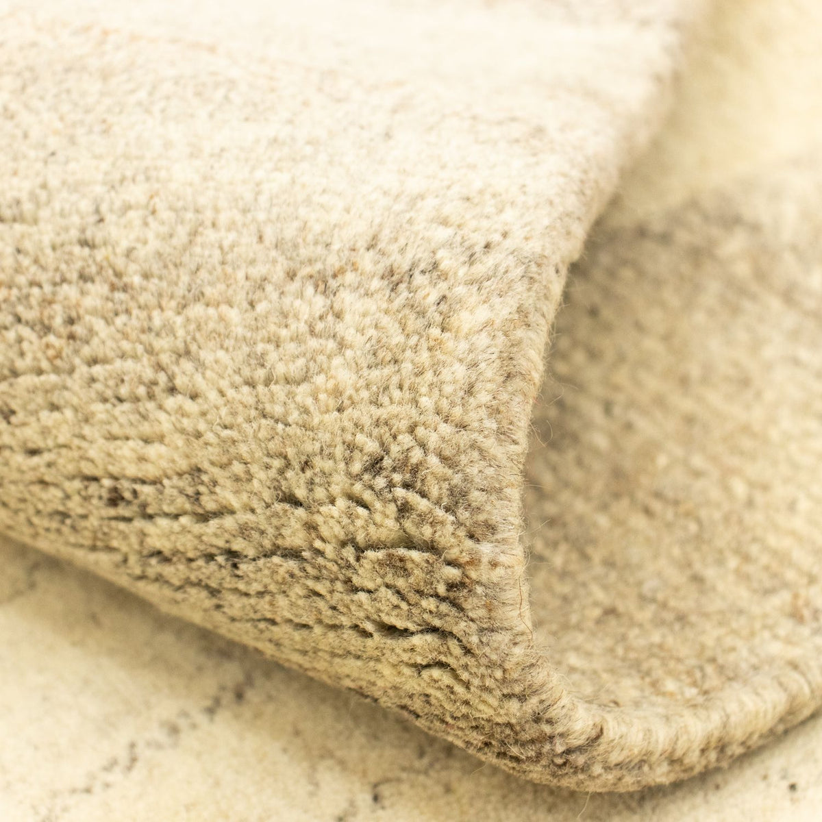 Nepal Tæppe - 196 x 142 cm - natur