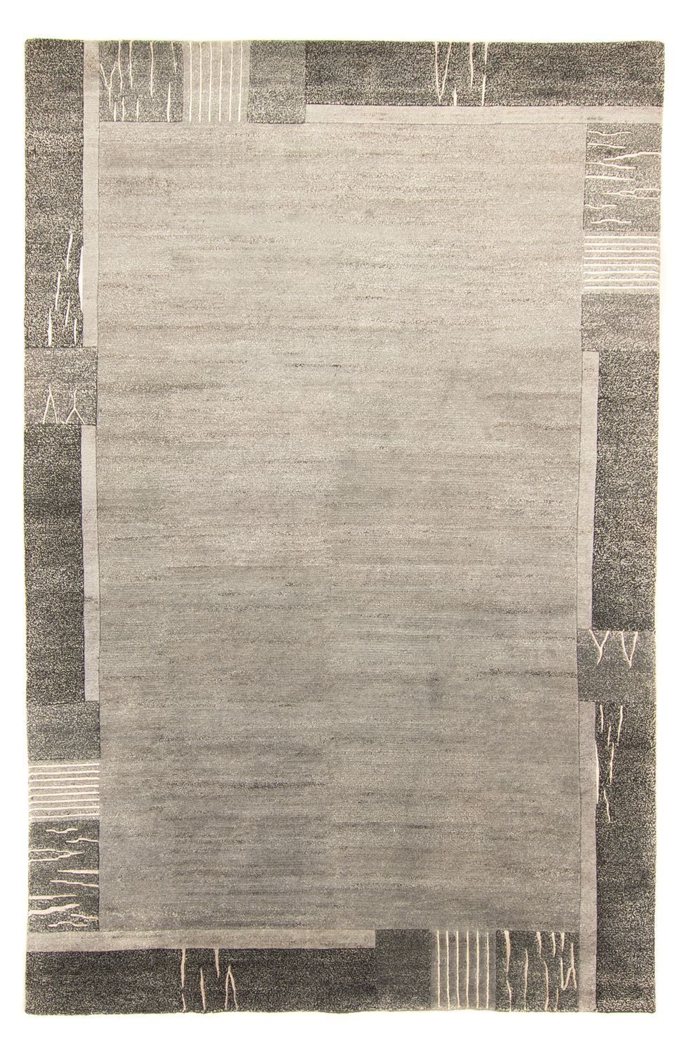 Nepal Tæppe - 297 x 199 cm - antracit