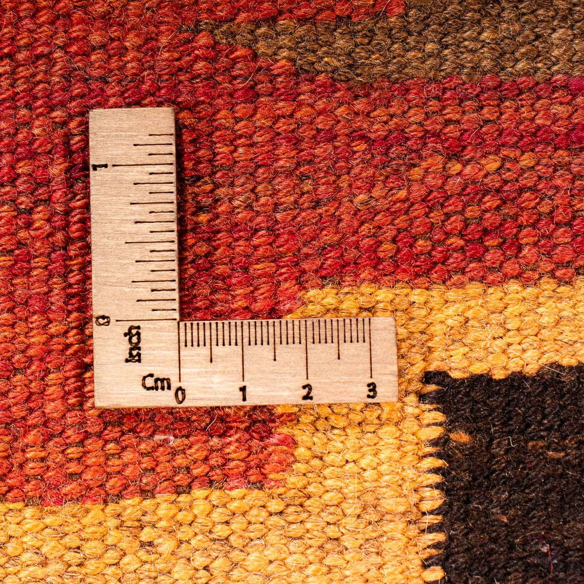 Løber Kelim-tæppe - gammelt - 320 x 140 cm - flerfarvet