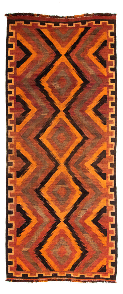 Antikt kilim Tæppe 140x320cm