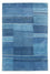 Nepal Tæppe - 181 x 121 cm - blå
