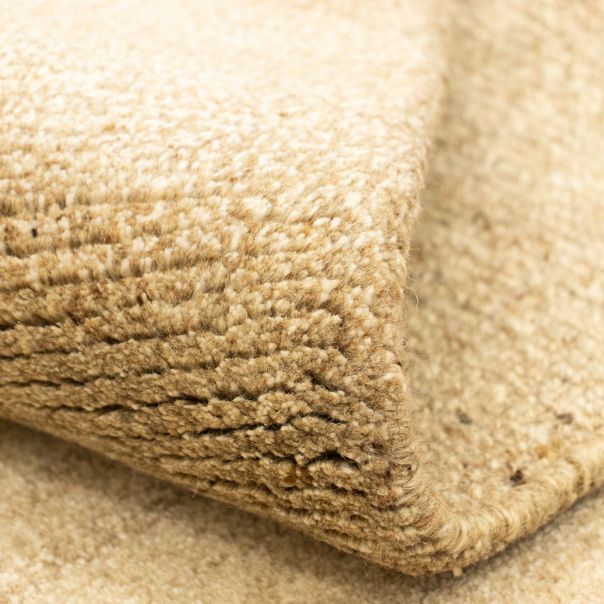 Nepal Tæppe - 196 x 141 cm - natur