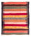 Kelim-tæppe - gammelt - 160 x 130 cm - flerfarvet