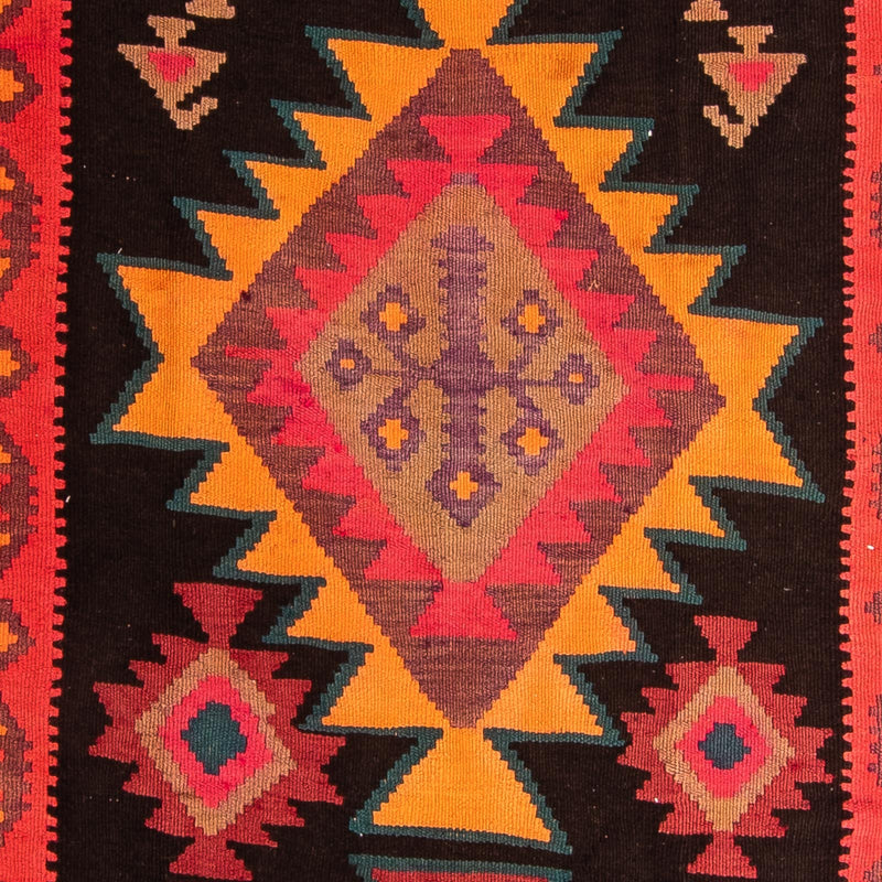 Løber Kelim-tæppe - gammelt - 305 x 80 cm - flerfarvet