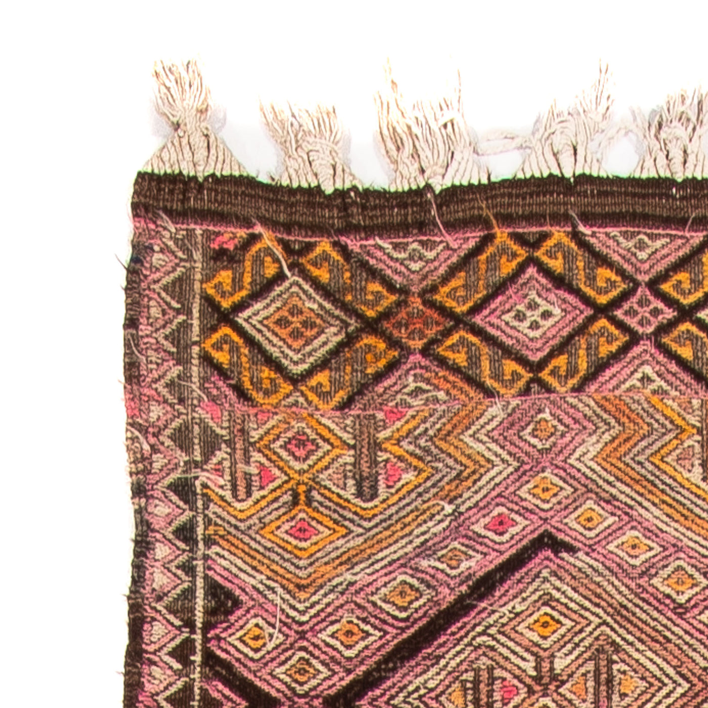 Antikt kilim Tæppe 356x152cm