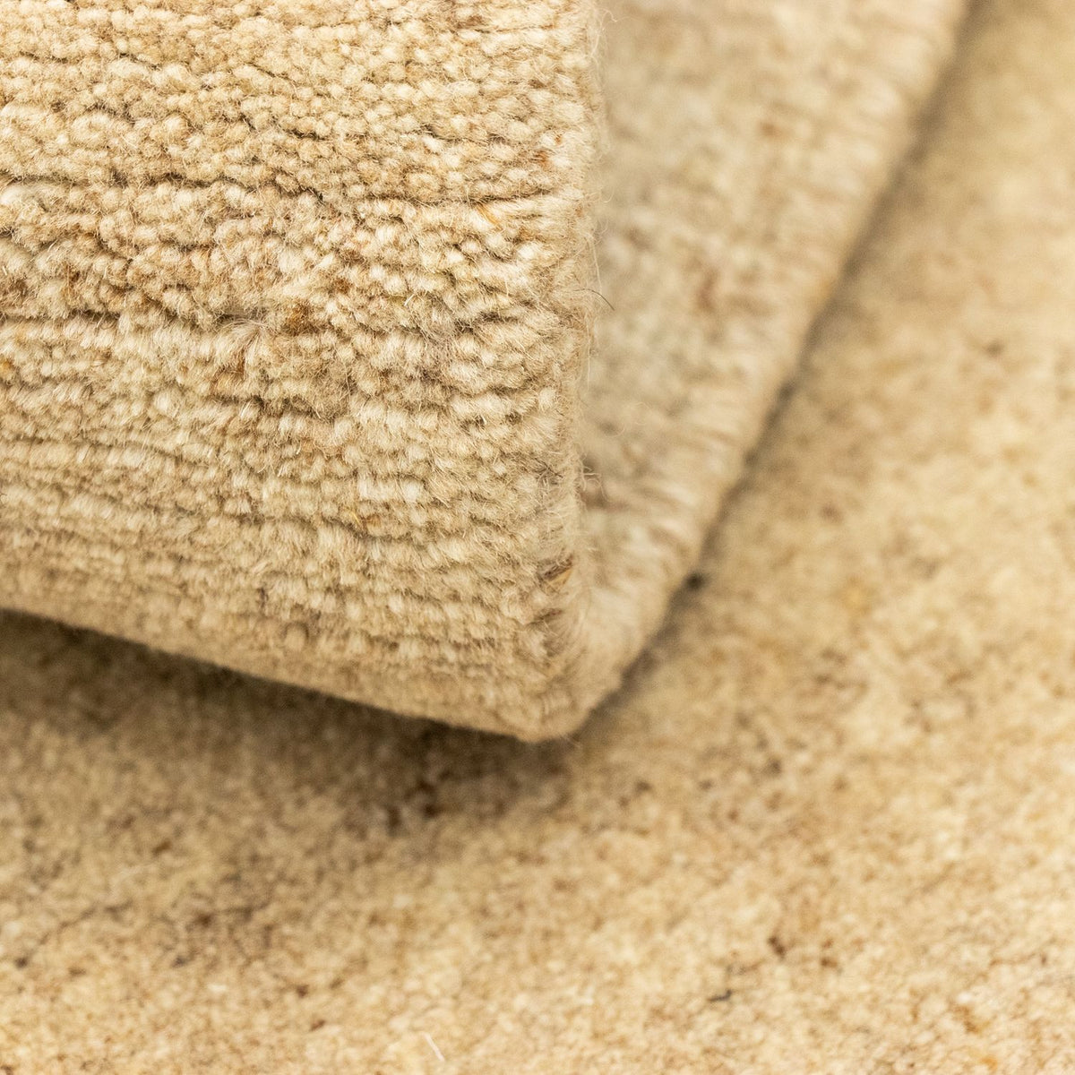 Nepal Tæppe - 180 x 72 cm - natur