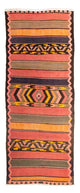 Antikt kilim Tæppe 300x125cm
