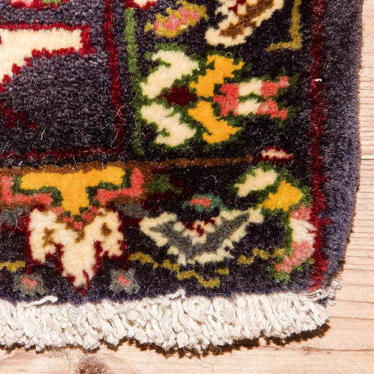 Persisk tæppe - Classic - 90 x 70 cm - mørkeblå