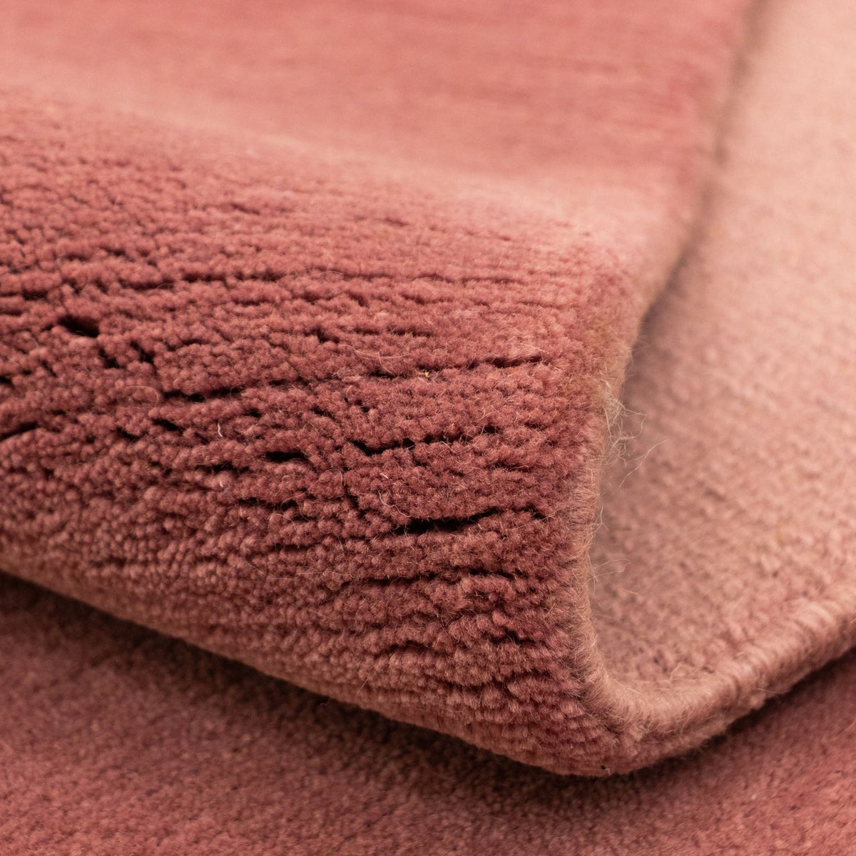 Nepal Tæppe - 200 x 143 cm - lilla