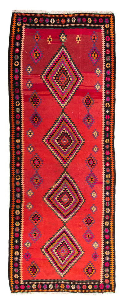 Antikt kilim Tæppe 155x390cm