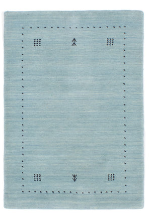 Gabbeh-tæppe - Softy - 95 x 65 cm - turkis