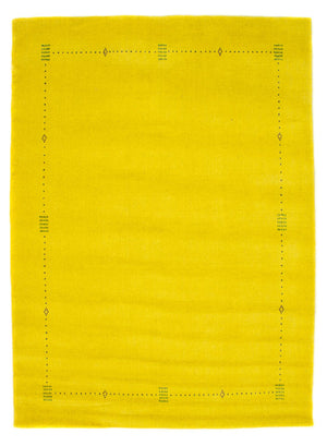 Gabbeh-tæppe - Softy - 228 x 163 cm - gul