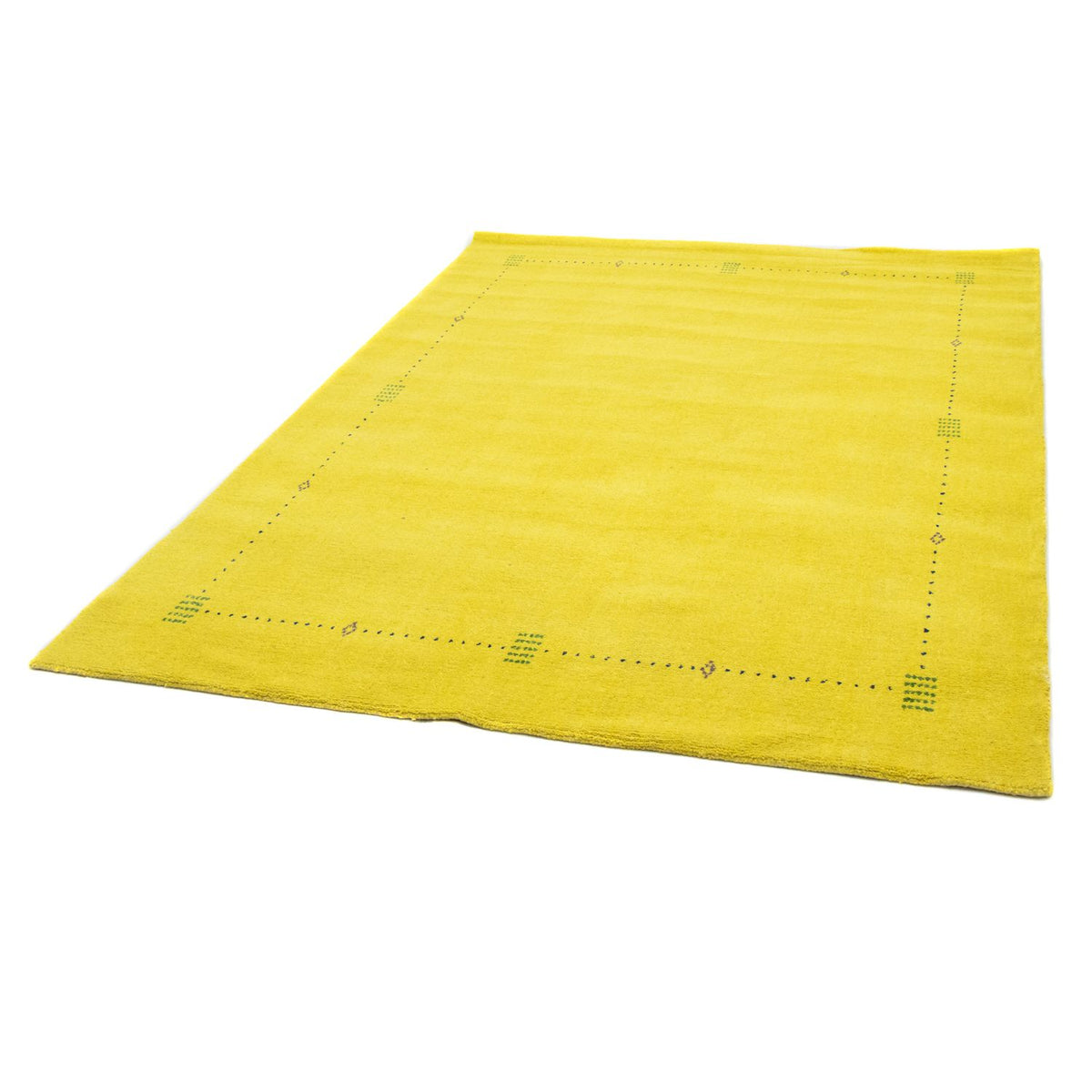 Gabbeh-tæppe - Softy - 228 x 163 cm - gul