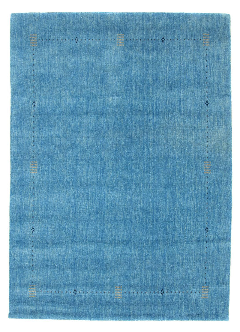 Gabbeh-tæppe - Softy - 163 x 122 cm - blå