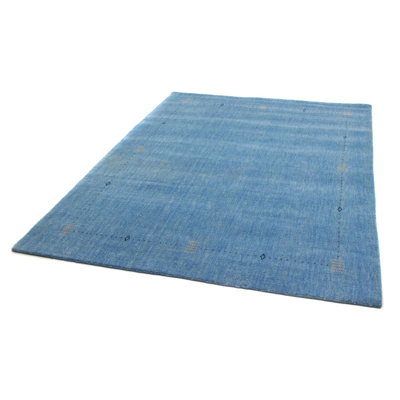 Gabbeh-tæppe - Softy - 163 x 122 cm - blå
