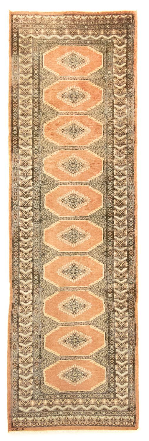 Løber Pakistan Tæppe - 257 x 80 cm - orange