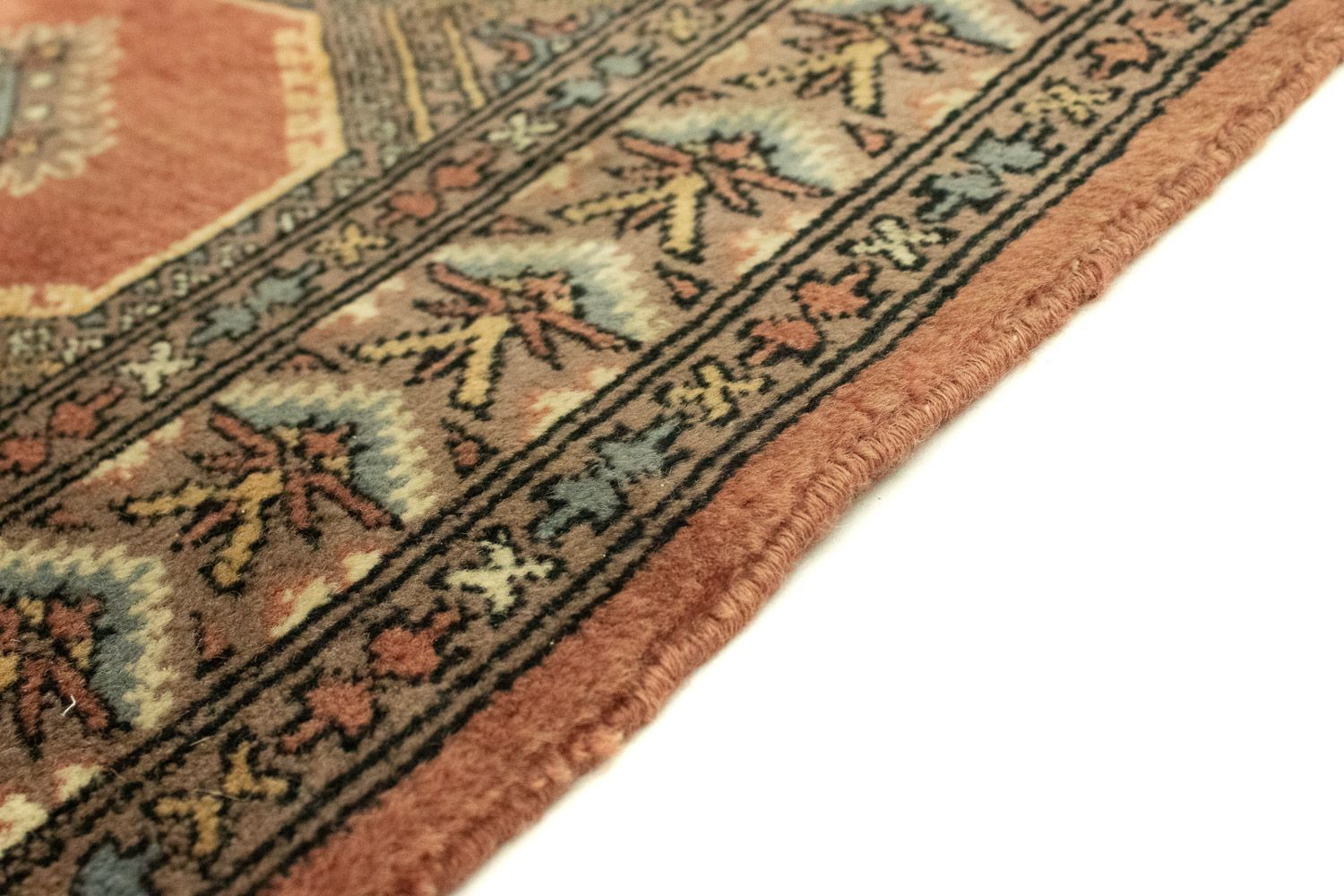 Løber Pakistan Tæppe - 257 x 80 cm - orange