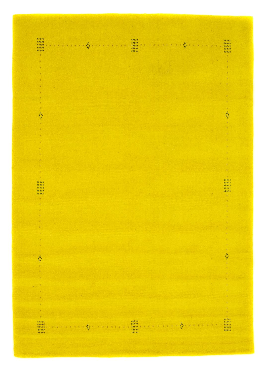 Gabbeh-tæppe - Softy - 230 x 165 cm - gul