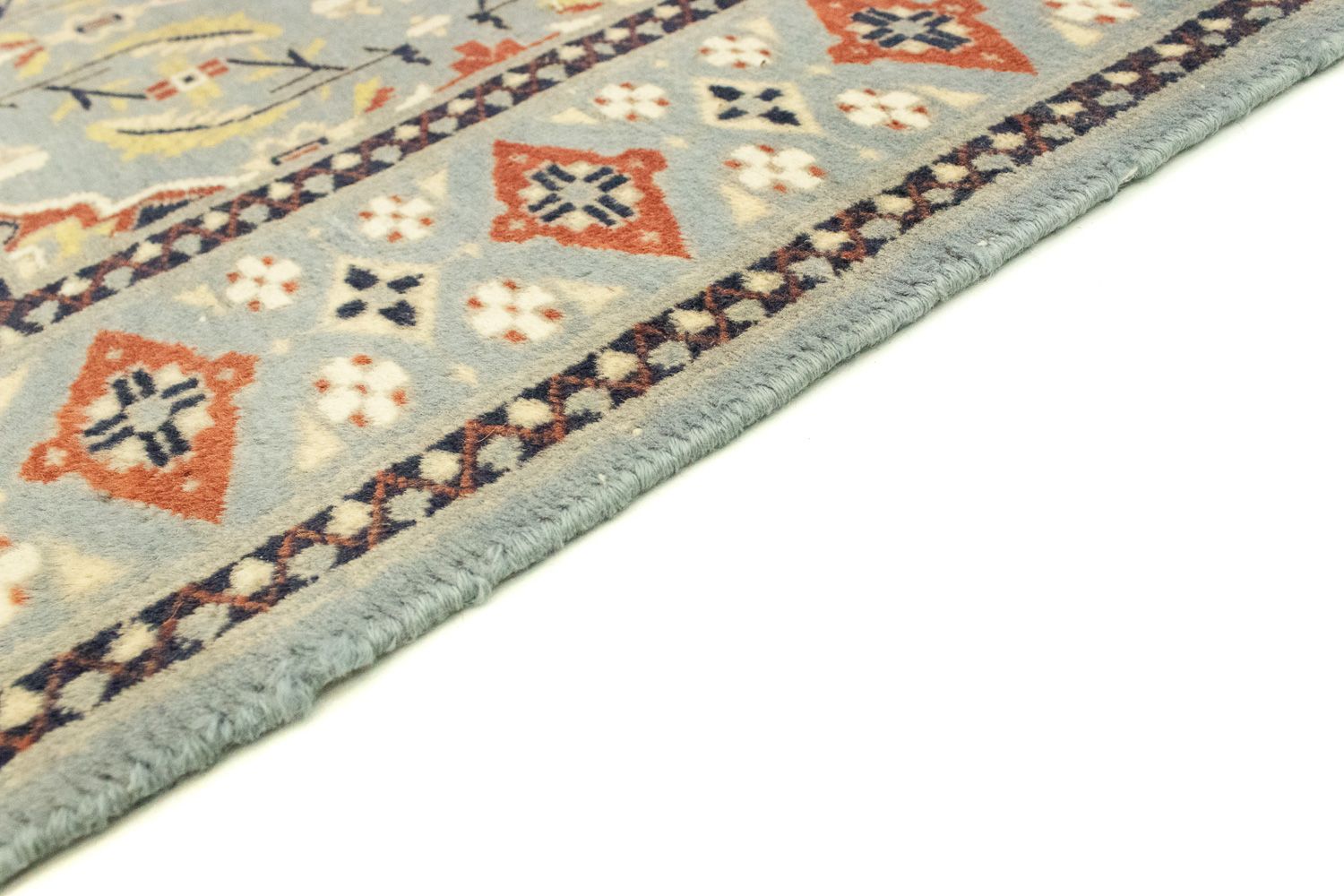 Pakistan Tæppe - 153 x 90 cm - grå