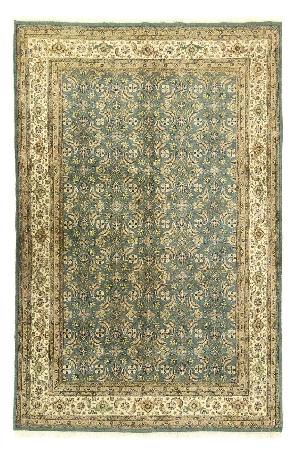 Orientalsk tæppe - 263 x 195 cm - grøn