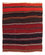 Kelim-tæppe - gammelt - 150 x 110 cm - flerfarvet