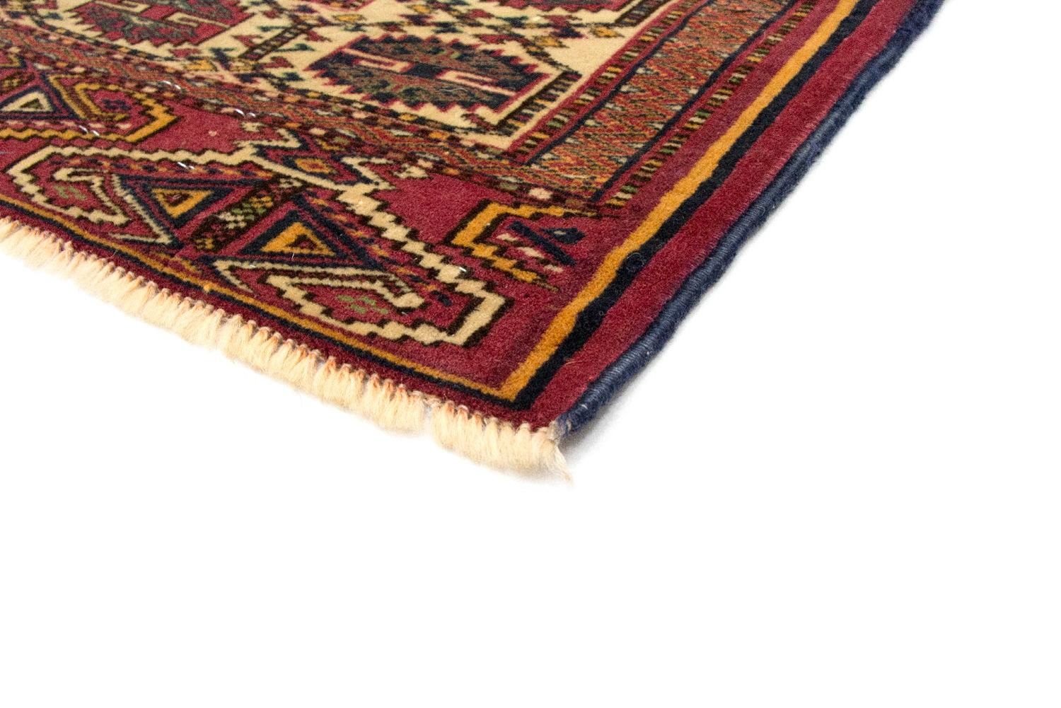 Afghansk tæppe - Bukhara - 106 x 94 cm - rød