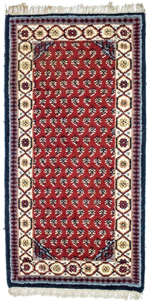 Orientalsk tæppe - 160 x 90 cm - rød