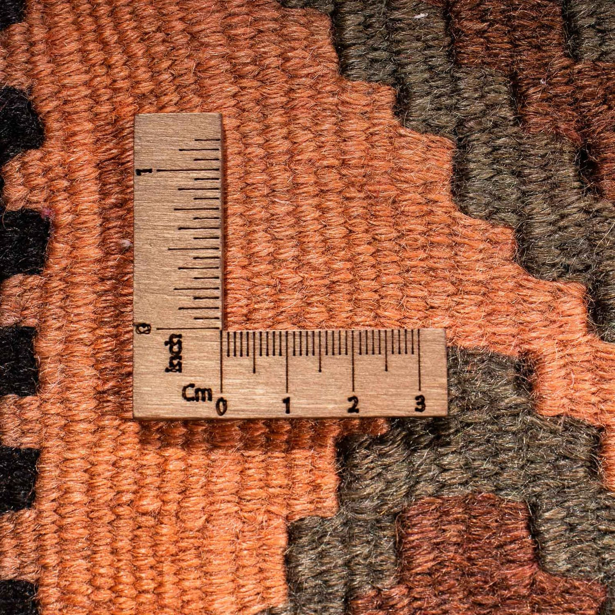 Løber Kelim-tæppe - gammelt - 340 x 150 cm - flerfarvet