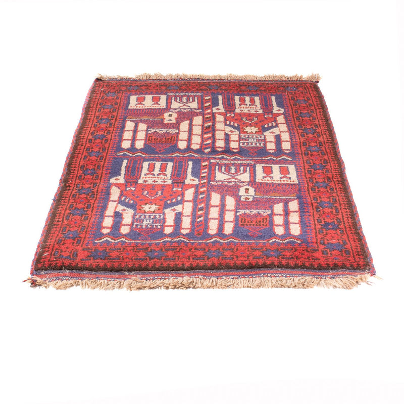 Baluch-tæppe - 145 x 87 cm - flerfarvet