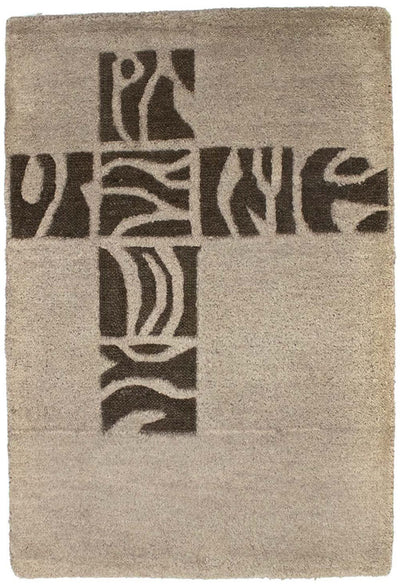 Indo Gabbeh Tæppe 60x90cm - Uldtæppe