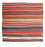 Kelim-tæppe - gammelt firkantet  - 130 x 130 cm - flerfarvet