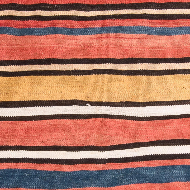 Kelim-tæppe - gammelt firkantet  - 130 x 130 cm - flerfarvet