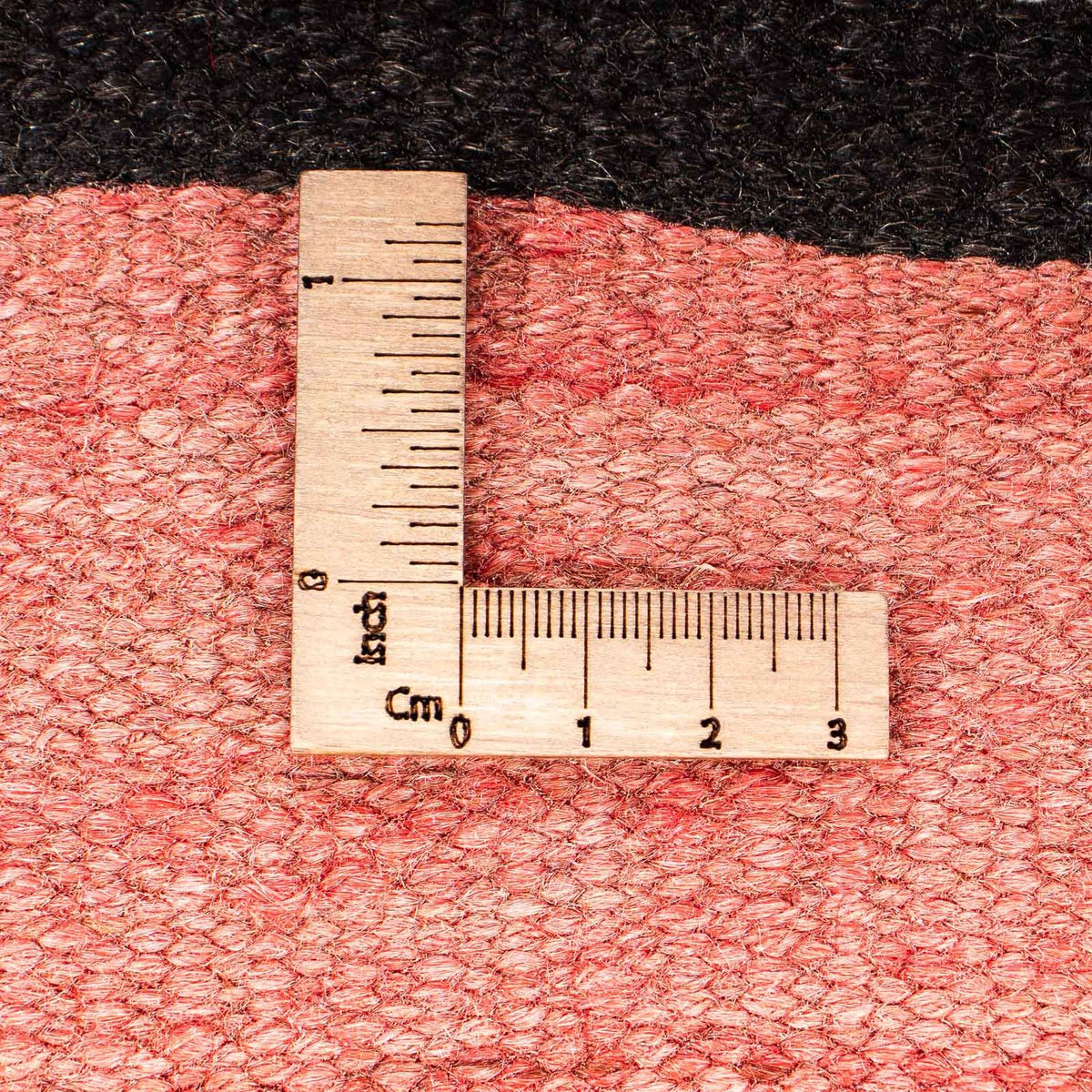 Kelim-tæppe - gammelt firkantet  - 130 x 130 cm - flerfarvet