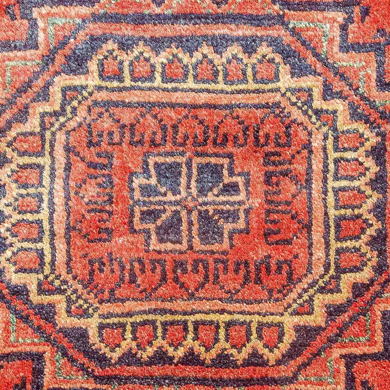Afghansk tæppe - Kunduz - 275 x 216 cm - rød