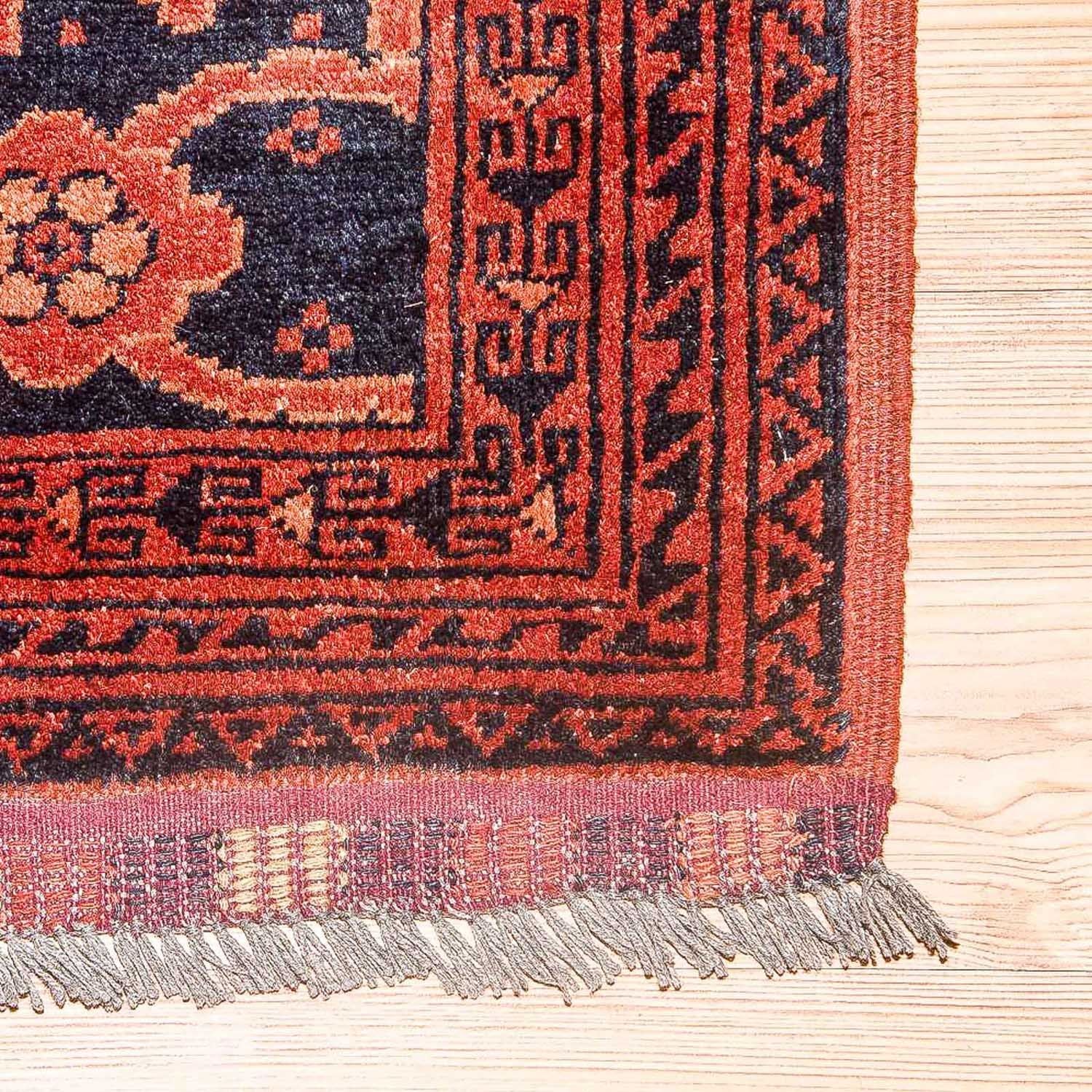 Afghansk tæppe - Kunduz - 275 x 216 cm - rød