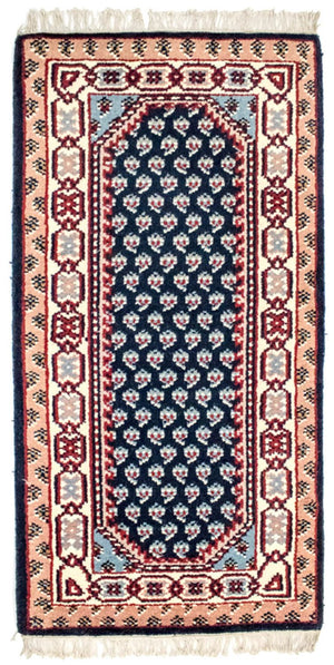 Orientalsk tæppe - 160 x 90 cm - blå