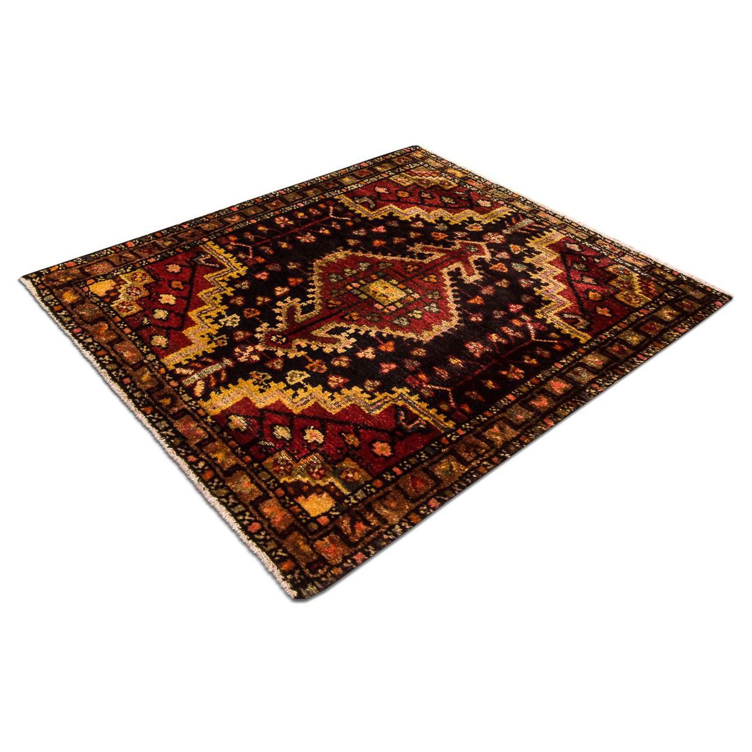 Persisk tæppe - Nomadisk - 86 x 72 cm - blå