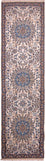 Løber Persisk tæppe - Nain - Royal - 295 x 81 cm - beige