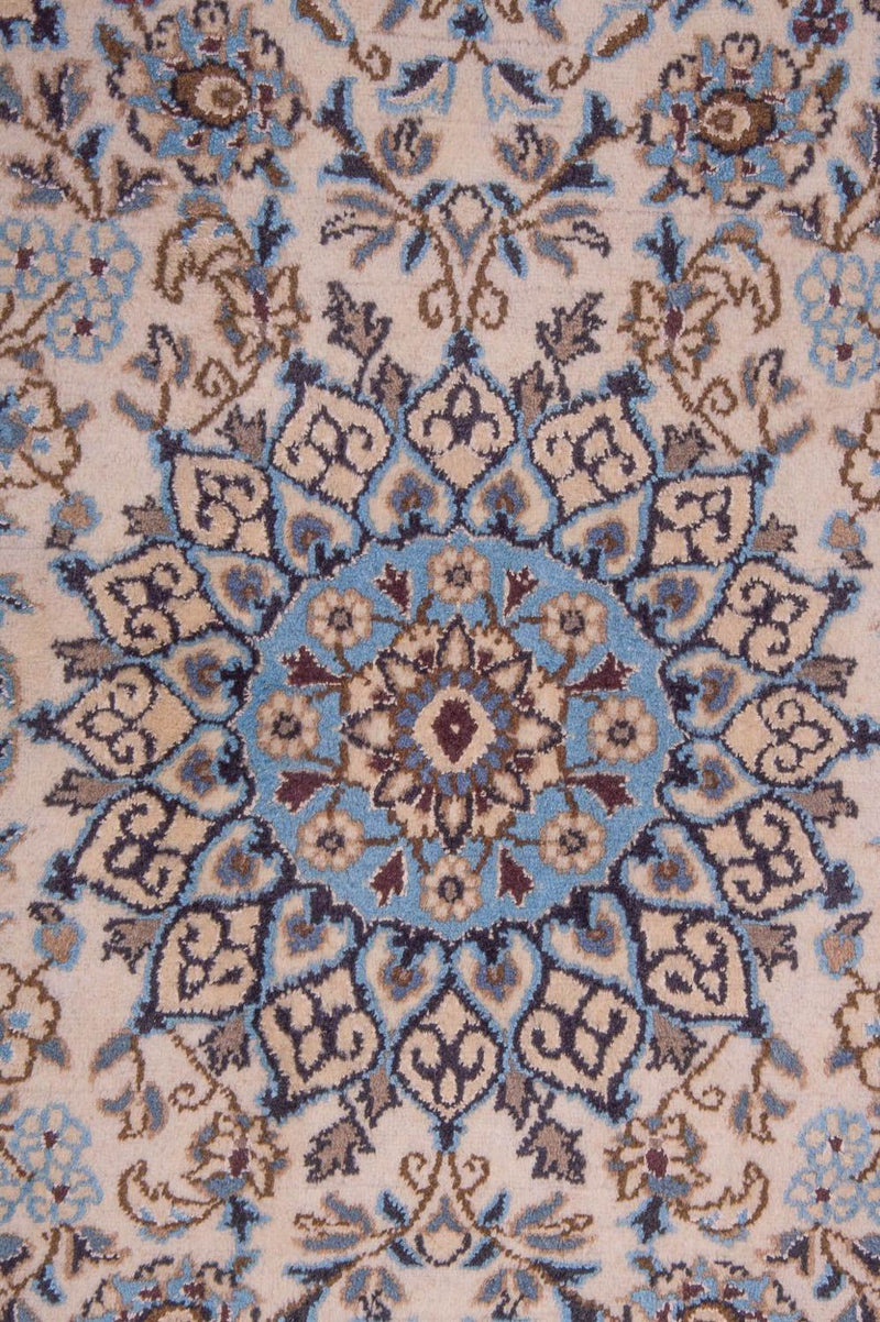 Løber Persisk tæppe - Nain - Royal - 295 x 81 cm - beige