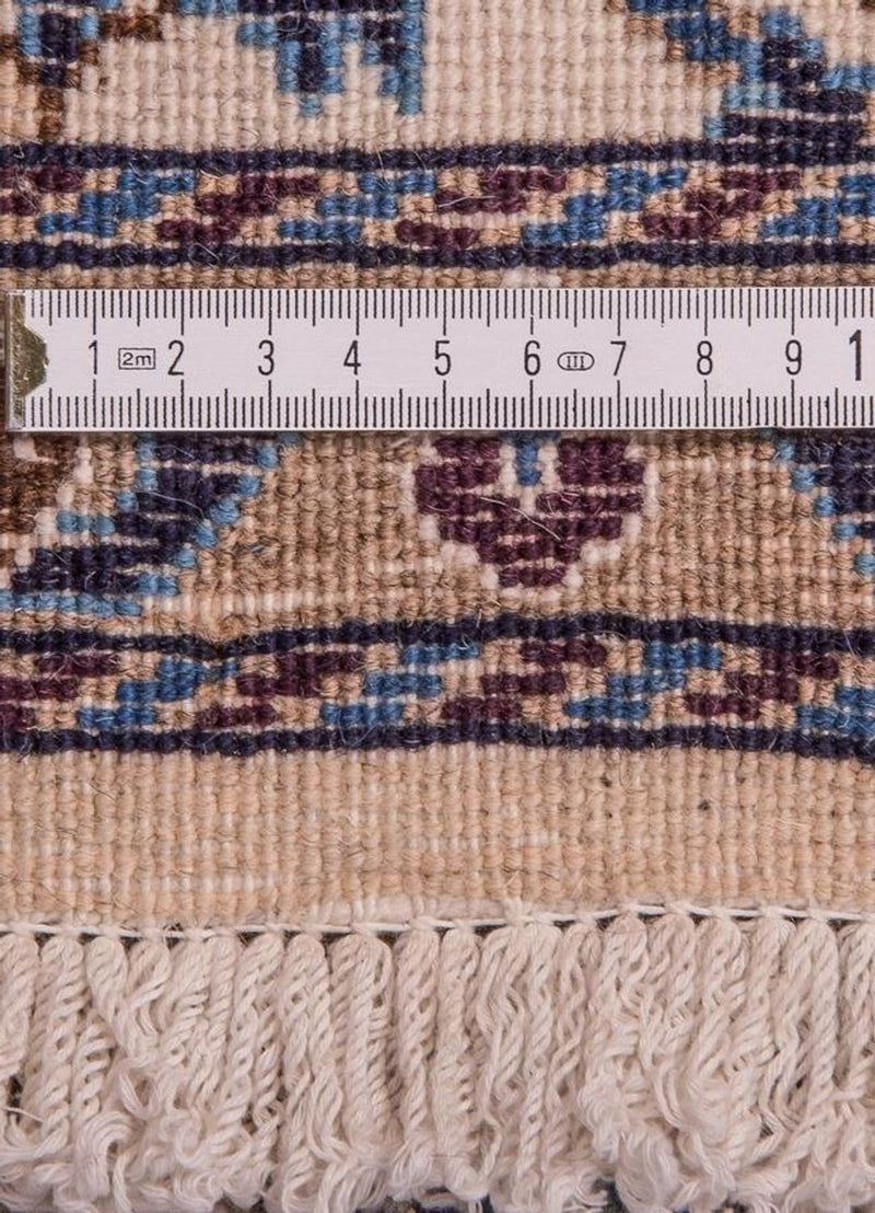Løber Persisk tæppe - Nain - Royal - 295 x 81 cm - beige