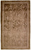 Uldtæppe - 148 x 89 cm - brun